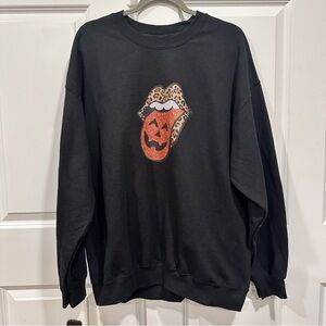Black Halloween Sweatshirt size XL